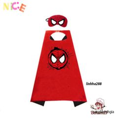 Áo Choàng Siêu Anh Hùng Trẻ Em Marvel - Nhập Vai Người Nhện, Iron Man, chất liệu Cotton An Toàn cho Da Nhạy Cảm, Dành cho Trẻ 2-8 Tuổi