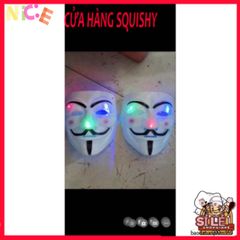 Mặt Nạ Hacker Anonymous Cosplay - Phụ Kiện Halloween Đáng Sợ, Tiệc Tùng, Phong Cách Bí Ẩn (Vàng, Bạc, Đen, Trắng)