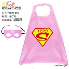 Bộ Áo Choàng và Mặt Nạ Spiderman Cotton Siêu Nhân - Quà Tặng Độc Đáo Cho Bé Trai, Bé Gái - Thế Giới Siêu Anh Hùng Marvel