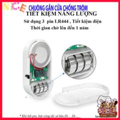 Hệ Thống Cảnh Báo Trộm CTFAST MC-03 - Chuông Thông Minh Đa Năng Gắn Cửa, Chống Trộm Hiệu Quả với Âm Thanh 130 Decibel