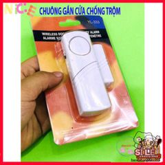 Chuông Chống Trộm Không Dây - Thiết Bị An Ninh Tiện Lợi, Âm Thanh Cảnh Báo Mạnh Mẽ, Dán Dễ Dàng 9K, Bảo Vệ Ngôi Nhà Bạn