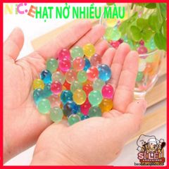 Bộ 10.000 Hạt Nở Màu Sắc Nhật Bản 100g - Trang Trí Cây Cảnh, Tạo Slime và Ngâm Nước Sáng Tạo