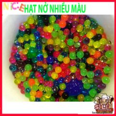 Bộ 10.000 Hạt Nở Màu Sắc Nhật Bản 100g - Trang Trí Cây Cảnh, Tạo Slime và Ngâm Nước Sáng Tạo