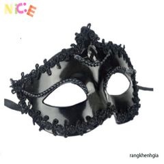 Mặt Nạ Hóa Trang Nửa Mặt Quý Tộc - Phụ Kiện Cosplay Sang Trọng Cho Halloween & Tiệc Vũ Hội