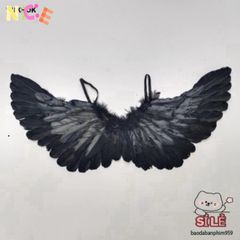 Cánh Cục Cưng Cosplay Cho Bé - Trang Phục Halloween êm Ái, Dây Co Giãn Thoải Mái, Phụ Kiện Tiệc Hóa Trang Vui Vẻ