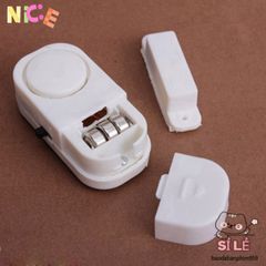 Chuông Báo Động Không Dây Gắn Cửa - Cảm Biến Âm Thanh Lớn 90dB, Dễ Lắp Đặt, Có Công Tắc Nguồn và Pin Tích Hợp