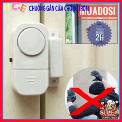 Bộ 2 Chuông Chống Trộm Không Dây - Thiết Bị An Ninh Cửa Bảo Vệ Tài Sản 24/7 với Âm Thanh Báo Động Mạnh Mẽ