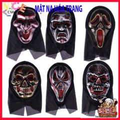 Mặt Nạ Halloween Ma Nữ Độc Đáo - Phụ Kiện Cosplay Kinh Dị, Lễ Hội Hóa Trang Thú Vị, Tạo Dáng Bí Ẩn
