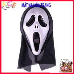 Mặt Nạ Halloween Ma Nữ Độc Đáo - Phụ Kiện Cosplay Kinh Dị, Lễ Hội Hóa Trang Thú Vị, Tạo Dáng Bí Ẩn