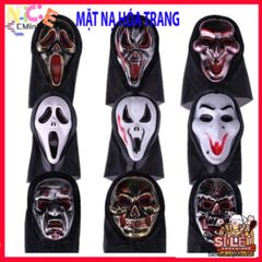Mặt Nạ Halloween Ma Nữ Độc Đáo - Phụ Kiện Cosplay Kinh Dị, Lễ Hội Hóa Trang Thú Vị, Tạo Dáng Bí Ẩn