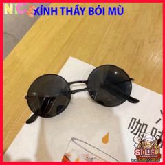 Kính Mát Gọng Tròn D182 - Phong Cách Thời Trang Độc Đáo Chống Nắng Dành Cho Nam Nữ, Thích Hợp Với Mọi Khuôn Mặt