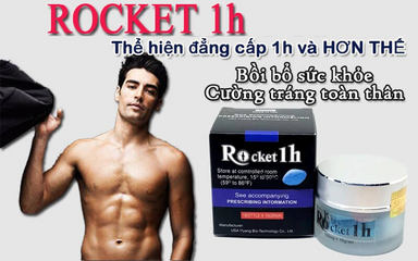 Viên uống tăng cường sinh lực Rocket 1h Sao Thái Dương - Hộp 10 viên từ United Pharma, Thực phẩm chức năng hỗ trợ sức kh