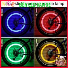 Đèn LED Bánh Xe Ô Tô Chống Nước - Trang Trí Đa Sắc Cho Xe Máy, Xe Đạp & Xe Gôn - Bộ 2/4 Chiếc Tăng Cường An Toàn và Phong Cách