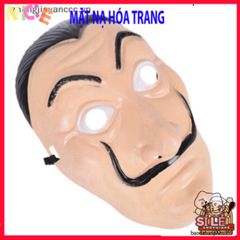 Mặt Nạ Halloween Salvador Dali - Phụ Kiện Hóa Trang Đỉnh Cao từ Money Heist - An Toàn và Thân Thiện với Môi Trường