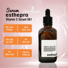 Serum Dưỡng Trắng Da Esthepro Vitamin C 561 100ml - Giải Pháp Làm Sáng Da, Mờ Thâm, Phù Hợp Mọi Loại Da Hàn Quốc Chính Hãng