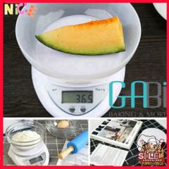 Cân Điện Tử B05 - Cân Đo Chính Xác 1g đến 5kg, Thiết Kế Hiện Đại, Tiện Dụng Cho Nấu Ăn và Làm Bánh Tại Nhà