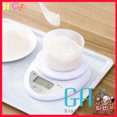 Cân Điện Tử B05 - Cân Đo Chính Xác 1g đến 5kg, Thiết Kế Hiện Đại, Tiện Dụng Cho Nấu Ăn và Làm Bánh Tại Nhà