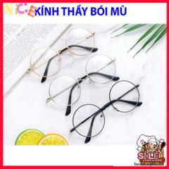Kính Mắt Tròn Nobita Độc Đáo - Phong Cách Thầy Bói Mù D26 Dễ Thương, Chống Nắng, Thời Trang Cho Nam Nữ