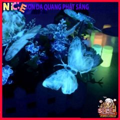 Chai sơn acrylic huỳnh quang 15g - Bột phát sáng vĩnh cửu cho nghệ thuật, trang trí và Halloween, nhiều màu sắc rực rỡ