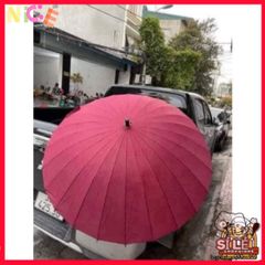 Ô 24 NAN Chống Mưa Siêu Bền - Dù Lớn 115cm, Vải Dù Chống Nắng, Quai Đeo Tiện Lợi, Phụ Kiện Thời Trang Cho Mùa Mưa