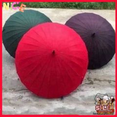 Ô 24 NAN Chống Mưa Siêu Bền - Dù Lớn 115cm, Vải Dù Chống Nắng, Quai Đeo Tiện Lợi, Phụ Kiện Thời Trang Cho Mùa Mưa