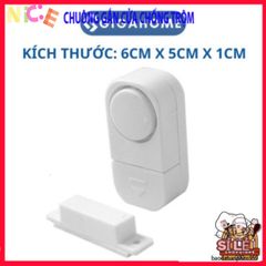 Bộ 2 Chuông Chống Trộm GIGAHOME - Thiết Kế Thông Minh, Âm Thanh Cảnh Báo Lớn 90dB, Dễ Dàng Lắp Đặt Cho Cửa và Cửa Sổ