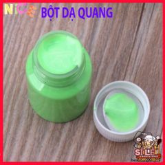 Bột Tô Móng Dạ Quang Phát Sáng Rực Rỡ - 8 Màu Sắc Tươi Sáng, Phụ Kiện Nghệ Thuật Nail DIY, Thích Hợp Cho Lễ Hội Halloween
