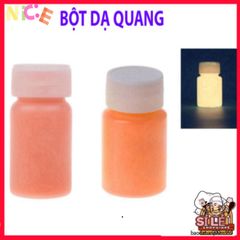Bột Tô Móng Dạ Quang Phát Sáng Rực Rỡ - 8 Màu Sắc Tươi Sáng, Phụ Kiện Nghệ Thuật Nail DIY, Thích Hợp Cho Lễ Hội Halloween