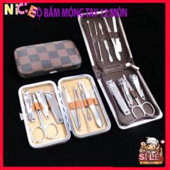 Bộ 12 Dụng Cụ Chăm Sóc Móng Tay Chân Cao Cấp - Thiết Kế Bền Bỉ, Tiện Lợi, Phục Vụ Làm Đẹp Tại Nhà