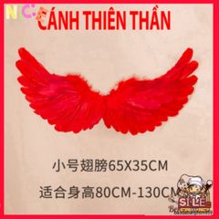 Bộ Cánh Thiên Thần Lông Vũ Trắng - Phụ Kiện Gothic Độc Đáo Cho Lễ Hội Halloween và Các Dịp Đặc Biệt