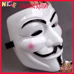 Mặt Nạ Hacker Anonymous - Phong Cách Vendetta Ấn Tượng Cho Halloween, Phụ Kiện Dành Cho Nam Nữ, Biểu Tượng Bí Ẩn Của Thế Giới Hacker