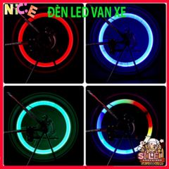 Đèn LED Gắn Bánh Xe Đạp và Xe Máy - Phụ Kiện An Toàn Neon Nhiều Màu Sắc Tự Động Bật Sáng Khi Di Chuyển