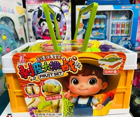 Bộ Đồ Chơi Cắt Hoa Quả Cho Bé - Giỏ Xách Trái Cây Nhập Vai Giáo Dục 9997, Đồ Chơi Nấu Ăn Phát Triển Kỹ Năng Giao Tiếp