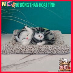 Cún Đôi Chứa Than Hoạt Tính - Bông Gấu Trang Trí Khử Mùi Dễ Thương Cho Ô Tô và Nhà Cửa, Phụ Kiện Tiện Ích Hàng Ngày