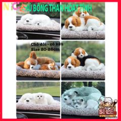 Cún Đôi Chứa Than Hoạt Tính - Bông Gấu Trang Trí Khử Mùi Dễ Thương Cho Ô Tô và Nhà Cửa, Phụ Kiện Tiện Ích Hàng Ngày