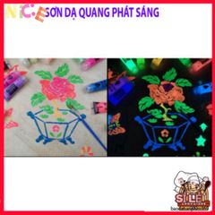 Sơn Dạ Quang 15G An Toàn Phản Xạ Gốc Nước - Nổi Bật Trong Bóng Tối, Dễ Dàng Sử Dụng, Thích Hợp Cho Tiệc Tối và Hoạt Động Ngoài Trời