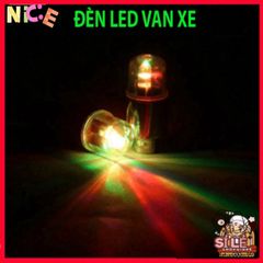 Đèn LED Gắn Van Bánh Xe Đạp/Xe Máy - Phụ Kiện Trang Trí An Toàn Ban Đêm với Hiệu Ứng Ánh Sáng Độc Đáo