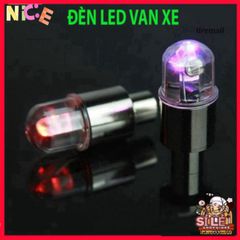 Đèn LED Gắn Van Bánh Xe Đạp/Xe Máy - Phụ Kiện Trang Trí An Toàn Ban Đêm với Hiệu Ứng Ánh Sáng Độc Đáo