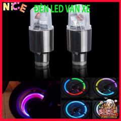 Đèn LED Gắn Van Bánh Xe Đạp/Xe Máy - Phụ Kiện Trang Trí An Toàn Ban Đêm với Hiệu Ứng Ánh Sáng Độc Đáo