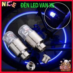 Đèn LED Gắn Van Bánh Xe Đạp/Xe Máy - Phụ Kiện Trang Trí An Toàn Ban Đêm với Hiệu Ứng Ánh Sáng Độc Đáo