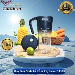 Máy Xay Sinh Tố Cầm Tay Seka NT889 - Công Suất 150W, Dung Tích 470ml, Thiết Kế Tiện Dụng, An Toàn, Phù Hợp Cho Công Sở, Du Lịch