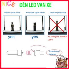 Đèn LED Neon Gắn Van Xe Đạp, Xe Máy - Tự Động Phát Sáng An Toàn, Chống Thấm Nước - DoDoDios Chính Hãng