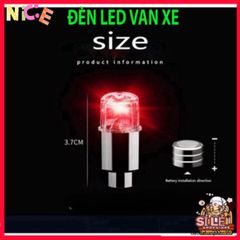 Bộ Đèn LED Trang Trí Bánh Xe Ô Tô, Xe Máy - Bộ 2 hoặc 4 Cái, Phong Cách Thể Thao Siêu Sáng, An Toàn Và Nổi Bật