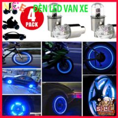 Bộ Đèn LED Trang Trí Bánh Xe Ô Tô, Xe Máy - Bộ 2 hoặc 4 Cái, Phong Cách Thể Thao Siêu Sáng, An Toàn Và Nổi Bật