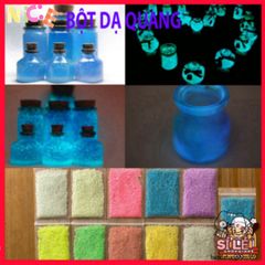 Hạt Phát Sáng Dạ Quang 10g - Nguyên Liệu Nghệ Thuật An Toàn, Tỏa Sáng Trong Bóng Tối, Tạo Điểm Nhấn Cho Hình Ảnh DIY