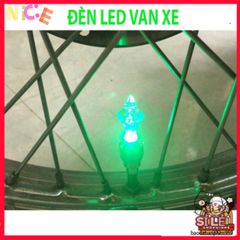 Đèn LED Gắn Van Bánh Xe 7 Màu - Phụ Kiện Trang Trí Ô Tô, Xe Máy, Xe Đạp Tự Động Phát Sáng Khi Di Chuyển, Chống Nước An Toàn.