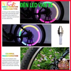 Đèn LED Nhiều Màu Van Lốp Xe Đạp - Ánh Sáng Neon An Toàn và Thú Vị cho Người Thích Đạp Xe Ban Đêm