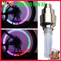 Đèn LED Nhiều Màu Van Lốp Xe Đạp - Ánh Sáng Neon An Toàn và Thú Vị cho Người Thích Đạp Xe Ban Đêm