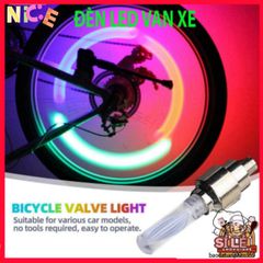 Đèn LED Nhiều Màu Van Lốp Xe Đạp - Ánh Sáng Neon An Toàn và Thú Vị cho Người Thích Đạp Xe Ban Đêm