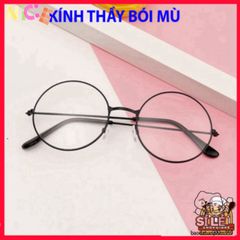 Kính Tròn Kim Loại Không Độ Dành Cho Nữ - Phụ Kiện Thời Trang Nhiều Màu Sắc Cá Tính và Hiện Đại